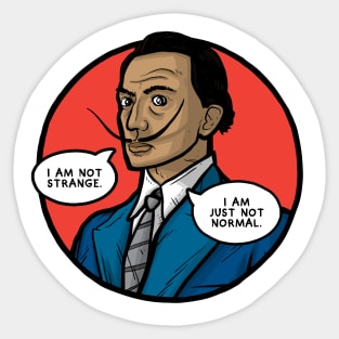 Salvador Dali Sticker